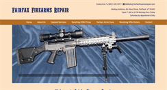 Desktop Screenshot of fairfaxfirearmsrepair.com